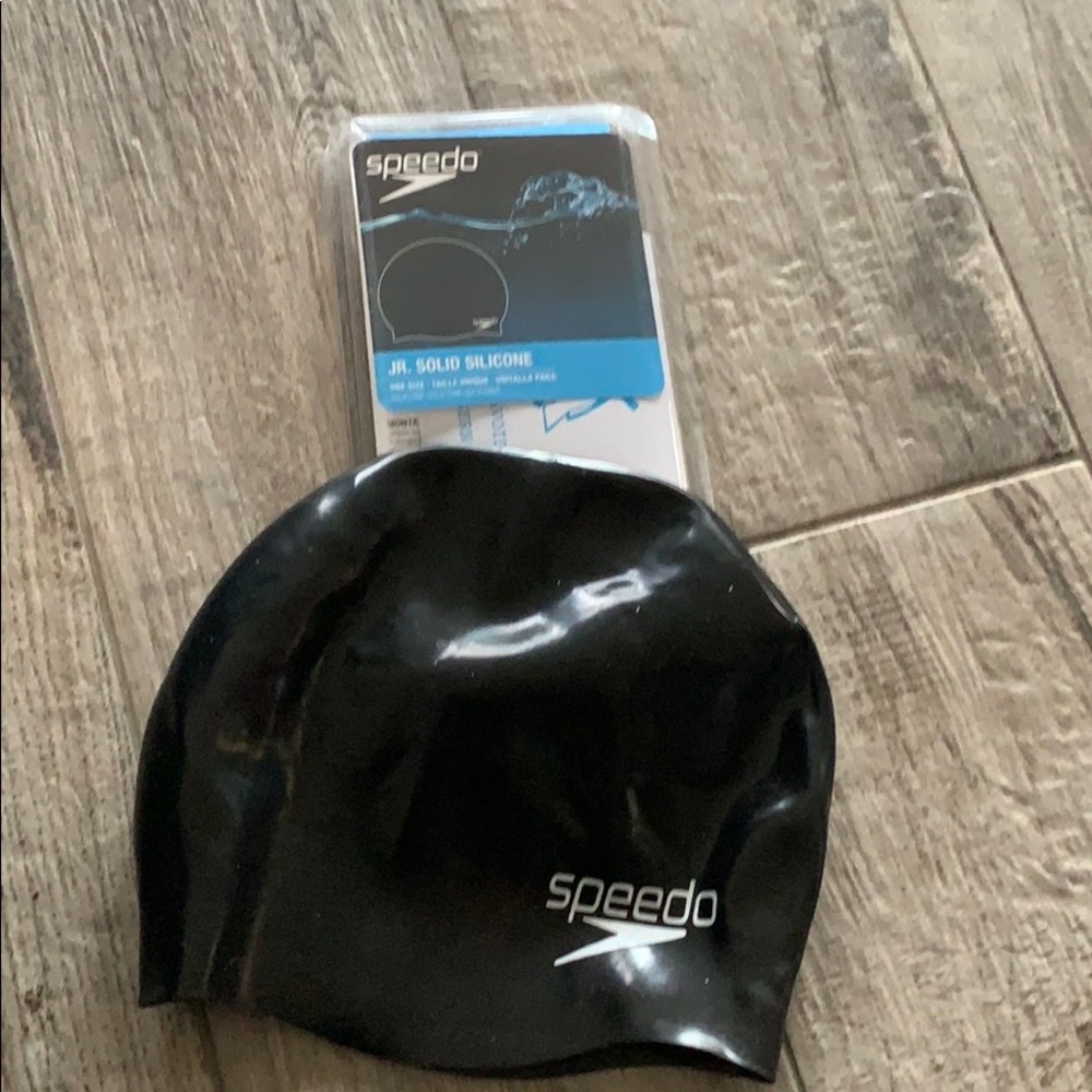 Speedo Jr Solid Silicone swim cap